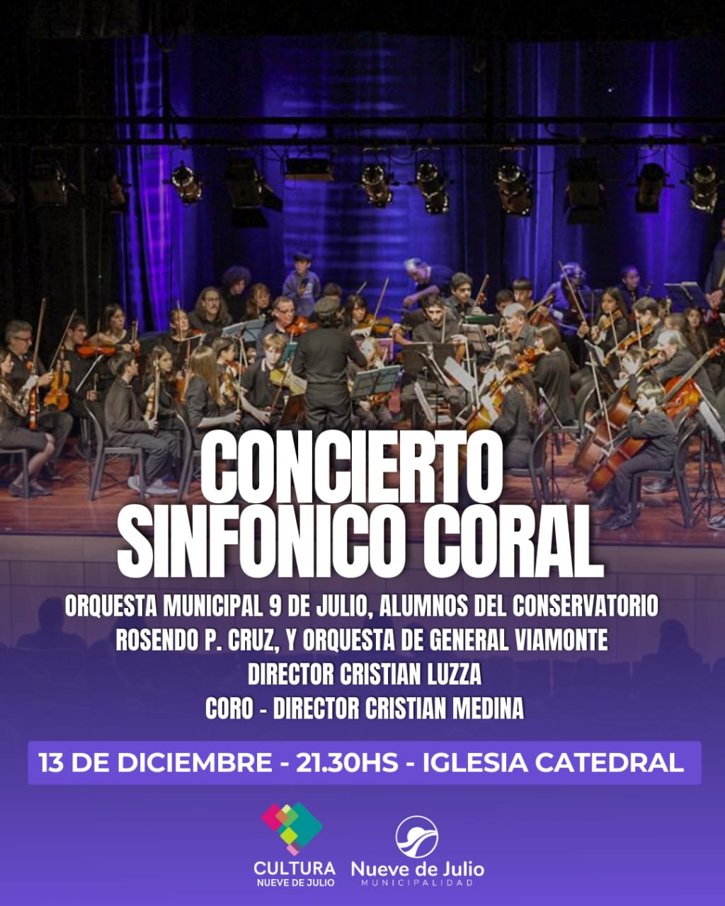 CONCIERTO SINFÓNICO CORAL EN LA CATEDRAL